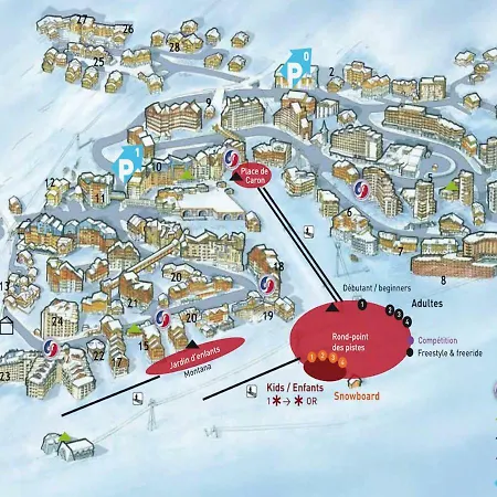 Apartment Appartement 5 Personnes Proche Pistes Et Commerces Le Schuss Val Thorens